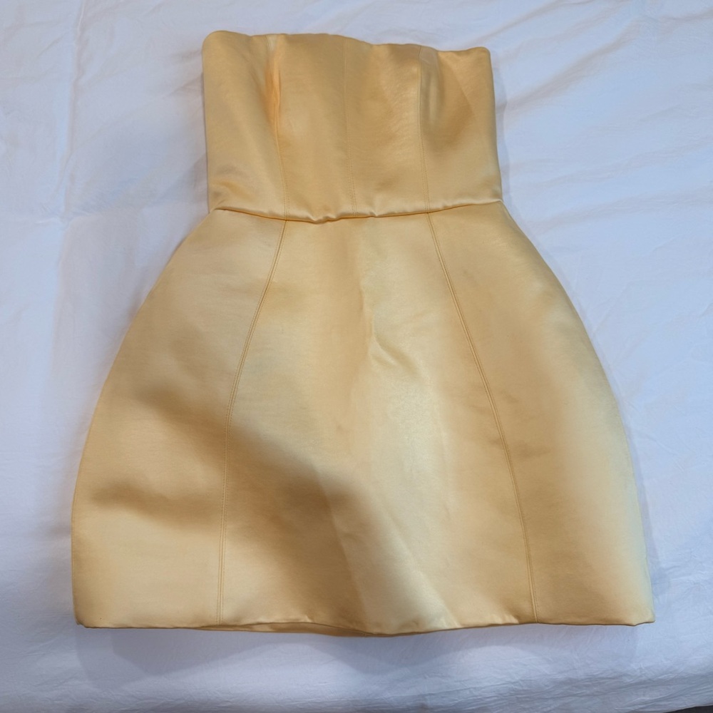 Yellow Mini Dress